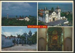 °°° 12299 - BRASILE - OLINDA - ASPECTOS DA CIDADE - 2000 With Stamps °°° - Recife