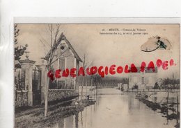 77-MEAUX - 26 JANVIER 1910- INONDATIONS - CHEMIN DE VELOURS - Meaux