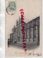 77- MEAUX - CATHEDRALE PORTAIL COTE OUEST - CARTE PRECURSEUR 1902 - Meaux