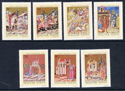 HUNGARY 1971 Miniatures Set MNH / **.  Michel 2711-17 - Nuevos