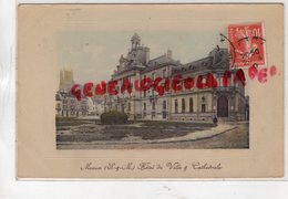 77- MEAUX -HOTEL DE VILLE ET CATHEDRALE - Meaux