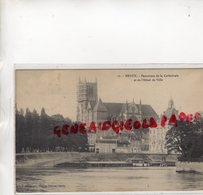 77- MEAUX - PANORAMA DE LA CATHEDRALE ET HOTEL DE VILLE - Meaux