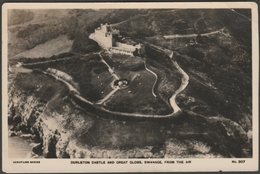 Durlston Castle And Great Globe, Swanage, Dorset, C.1920s - Aerofilms RP Postcard - Swanage