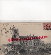 77- MEAUX - LA CATHEDRALE VUE DE L' HOTEL DE VILLE -1906 - Meaux