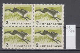 47K21 / 1090 Bulgaria 1958 Michel Nr. 1058A - Animal Rabbit Haasli Lapin  , Bulgarie - Rabbits