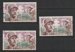 MiNr. 482 St. Pierre Und Miquelon /  1972, 8. Juni. Charles De Gaulle. - Used Stamps