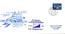 GROENLAND. Enveloppe Commémorative De 1986. Charcot/Pourquoi Pas?. - Polarforscher & Promis