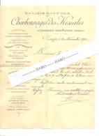 Lettre à Entête ( Offre De Prix Pour Du Charbon) De La SA Charbonnages Des Kessales à JEMEPPE / Meuse En 1904 (b241) - 1900 – 1949