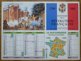 Bicentenaire De La Révolution Française - Le Septembrier - Grossformat : 1981-90