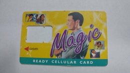 India-magic-ready Cellular Card-(1)-g.s.m-used Card+1 Card Prepiad Free - Indien