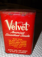 VELVET - PIPE & CIGARETTE TOBACCO - BURNS COOL AND SWEET - LIGGETT & MYERS TOBACCO Co. - USA - Sonstige & Ohne Zuordnung