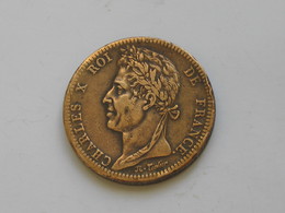 10 Centimes 1828 A - CHARLES X - Frappée Pour  La Guyane   **** EN ACHAT IMMEDIAT ***** - Frans-Guyana