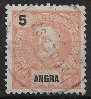 Angra – 1897 King Carlos 5 Réis - Angra