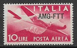 TRIESTE AMG-FTT. 1949-52  POSTA AEREA DEMOCRATICA SASS. 20 MLH VF - Other & Unclassified