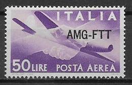 TRIESTE AMG-FTT. 1949-52  POSTA AEREA DEMOCRATICA SASS. 22 MLH VF - Otros & Sin Clasificación