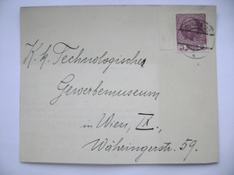 Austria Empire - Clipping Wien 1916 - Emperor Joseph II, 3 Heller Mi 141x - Briefe U. Dokumente