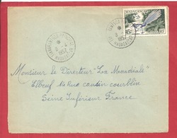 Y&T N°324 FIANARANTSOA Vers FRANCE  1957 - Lettres & Documents