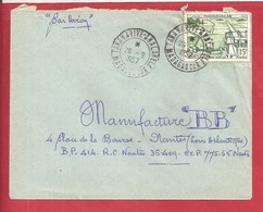 Y&T N°330 TANANARIVE   Vers FRANCE  1957 - Briefe U. Dokumente