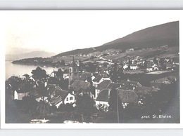 St- BLAISE Carte Photo PANORAMA Env. 1924 - Saint-Blaise