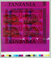 Tanzania 1986 Chess Echecs, Rotary Error - Rotary, Club Leones