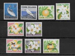 COOK - 1963 - ANIMAUX + FLORE - EXTRAIT YVERT N° 89/95 ** MNH (SERIE SANS LES AUTRES MOTIFS) - COTE = 20 EUR. - - Cook Islands