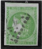 France N°42B - Oblitéré - TB - 1870 Bordeaux Printing