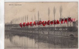 77 - MELUN- QUAI PASTEUR   CARTE PRECURSEUR 1903 - Melun