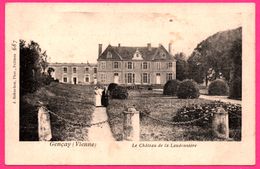 Gençay - Le Château De La Laudonnière - Animée - Photo J. ROBUCHON - Gencay