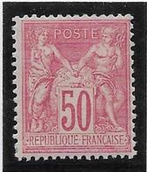 France N°98 - Neuf * Avec Charnière - TB - 1876-1898 Sage (Type II)