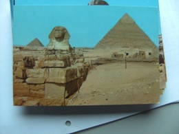 Egypte Egypt Giza Sphinx And Khefreh Pyramid - Sphinx