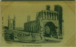 SCOTLAND - FIFE - ST. ANDREWS CATHEDRAL - EDIT BY VALENTINE - 1900s (BG1706) - Fife