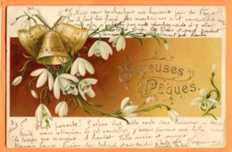 L131, Cloche, Perce-neige, Relief, Bell, Précurseur, Circulée 1903 - Pasqua