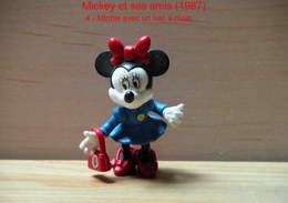 Kinder 1987 : Minnie Avec Un Sac à Main "Mickey & Ses Amis" - Cartoons