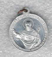 ZN118    Medaglia Religiosa, Médaille Religieuse - S.Calogero Protettore S.Salvatore Di Fitalia - Religion & Esotericism