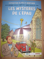 Affiche VAN DONGEN  BERSERIK Exposition Blake Et Mortimer Abbaye De L'Epau 2018 (La Vallée Des Immortels - Plakate & Offsets