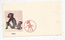 Lettre , CHINE, 1983 , Singes - Cartas & Documentos