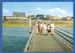 Deutschland; St. Peter-Ording; Auf Der Seebrücke - St. Peter-Ording