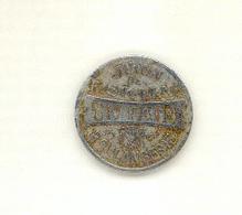 BRUXELLES  – Diamètre : +/- 20 Mm – AVERS : JETON DE RISTOURNE/UN PAIN/MP/BOULANGERIE - REVERS : -----> - Notgeld