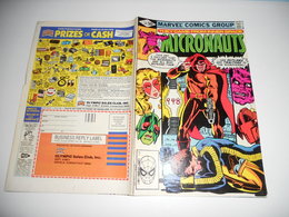 The Micronauts N°34 Marvel Comics October 1981 EN V O - Marvel