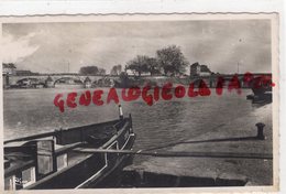 77- MONTEREAU -LE CONFLUENT DE L' YONNE ET DE LA SEINE - CARTE PHOTO 1947 - Montereau