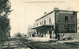 LE CHAMBON(GARE) TRAIN - Le Chambon Feugerolles