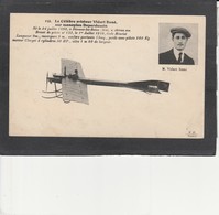 Le Célèbre Aviateur Vidart René Sur Monoplan Deperdussin - Airmen, Fliers