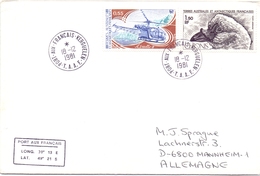 TAAF PORT FRANCAIS KERGUELEN 1981 COVER   (DICE180004) - Research Programs