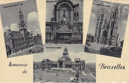 Brussel, Bruxelles, Souvenir De Bruxelles (pk51914) - Mehransichten, Panoramakarten