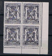 Belgie OCB 541 (**) In Blok Van 4. - Typos 1936-51 (Kleines Siegel)