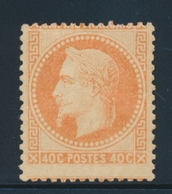 * NAPOLEON LAURE - * - N°31 - 40c Orange - Décentré Sinon  TB - 1863-1870 Napoleon III With Laurels