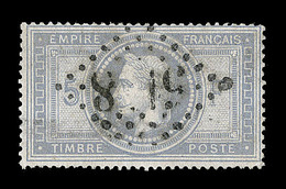 O NAPOLEON LAURE - O - N°33 - Obl. GC 5118 Yokohama - Signé Baudot/Calves - TB - 1863-1870 Napoleon III With Laurels