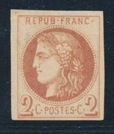 (*) EMISSION DE BORDEAUX  - (*) - N°40A - Report 1 - Aminci - Asp. TB - 1870 Bordeaux Printing
