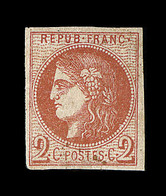 * EMISSION DE BORDEAUX  - * - N°40Ba - 2c Rouge Brique - TB - 1870 Ausgabe Bordeaux