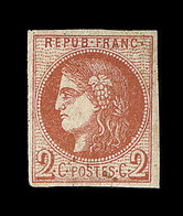 * EMISSION DE BORDEAUX  - * - N°40Ba - 2c Rouge Brique - TB - 1870 Uitgave Van Bordeaux